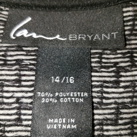 Lane Bryant Sleeveless Peplum Top - Picture 2 of 3